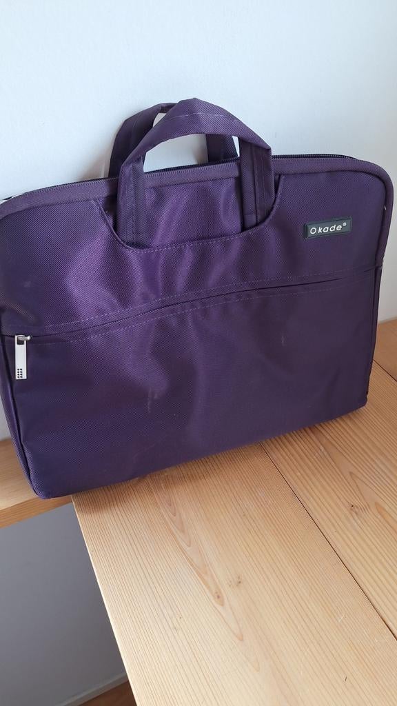 Laptoptas paars, Ophalen of Verzenden, Gebruikt